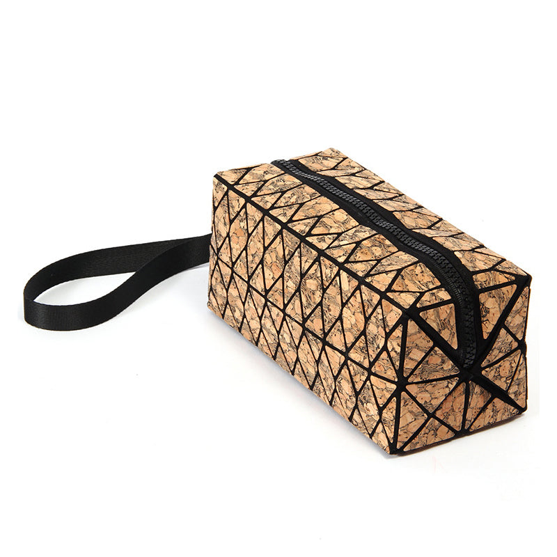 Fashion sort cork cosmetic bags