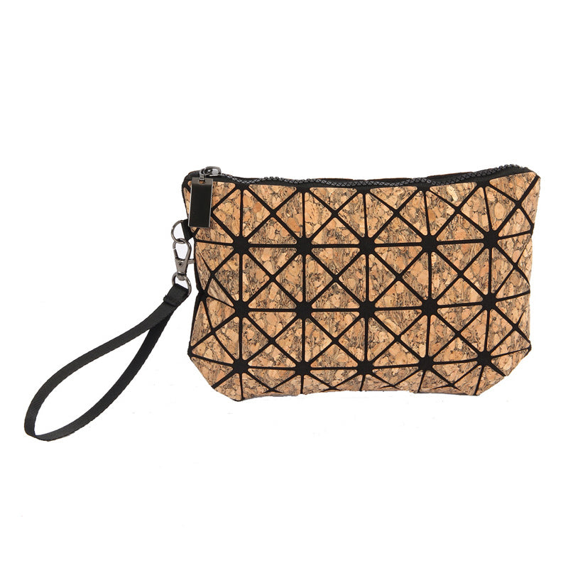 Fashion sort cork cosmetic bags