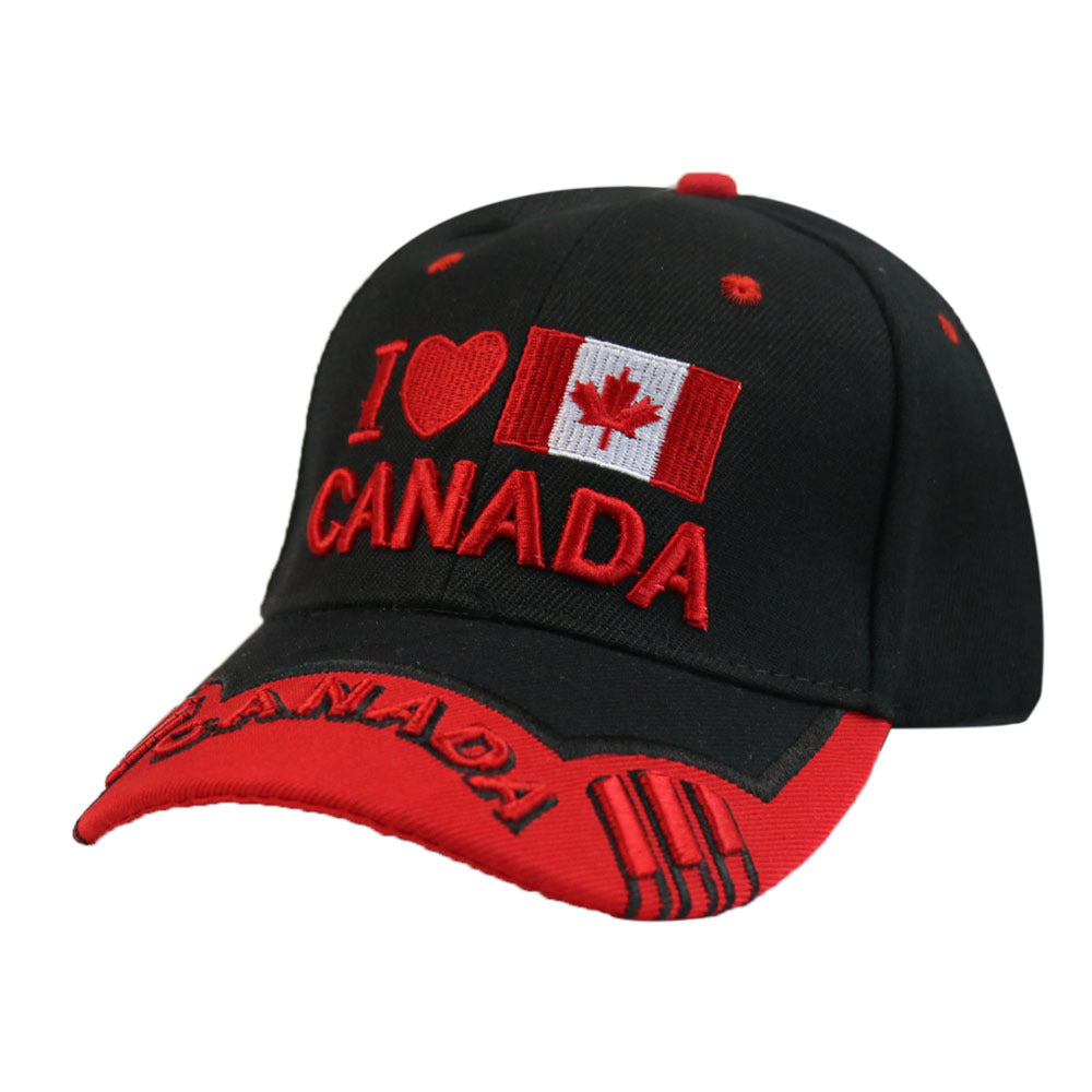 Canada national flag design outdoor baseball cap