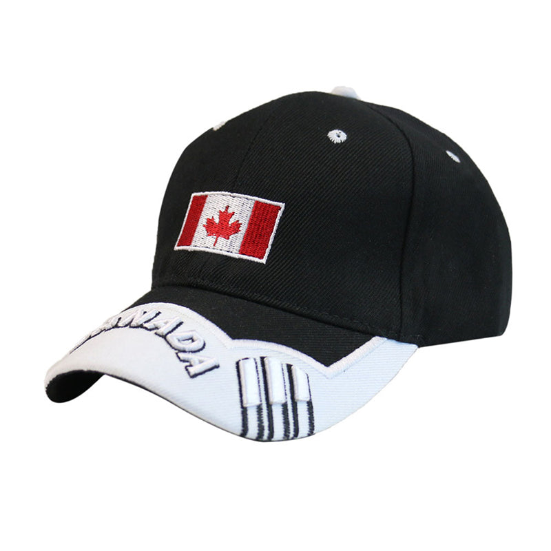 Canada national flag design outdoor baseball cap