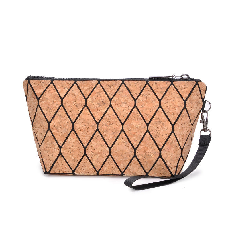 Fashion sort cork cosmetic bags