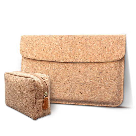 Cork materials laptop bags ipad bags