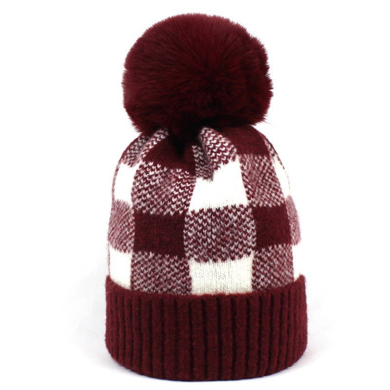 Fashion multicolor knitted hats