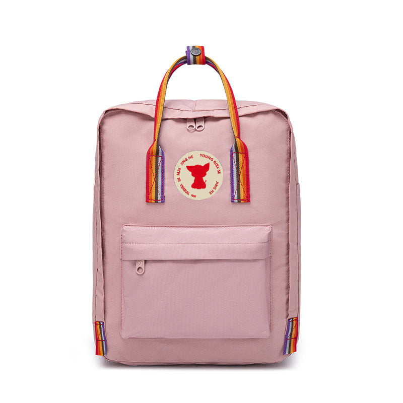 Multicolor oxford materials backpack bags