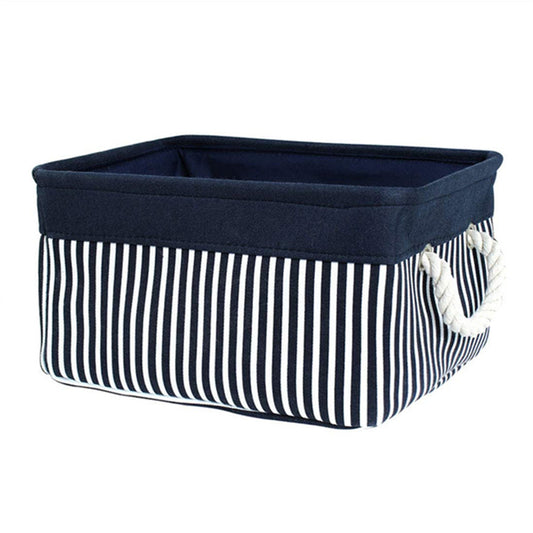 Canvas materials homeware storage basket