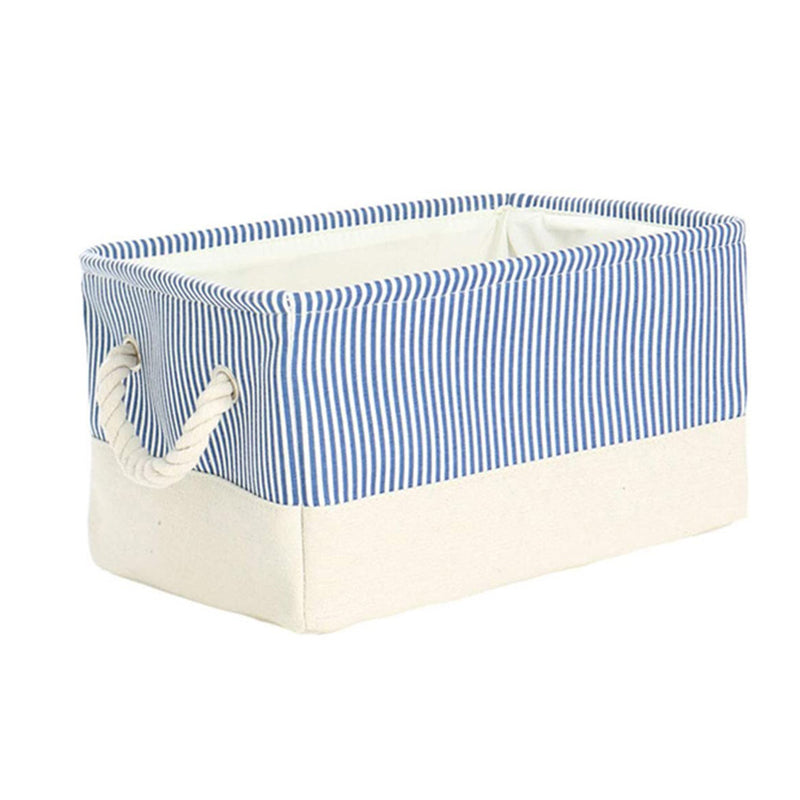 Canvas materials homeware storage basket