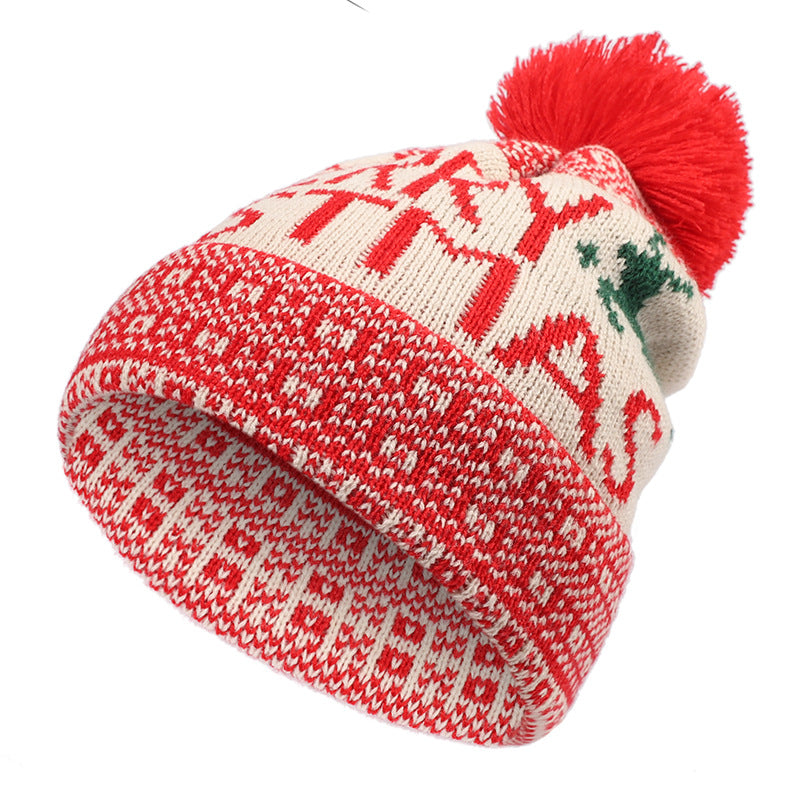 Wool knitted hat