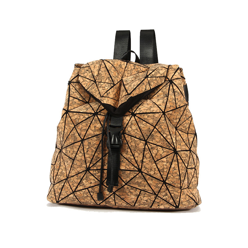 Cork materials backpack for teenagers