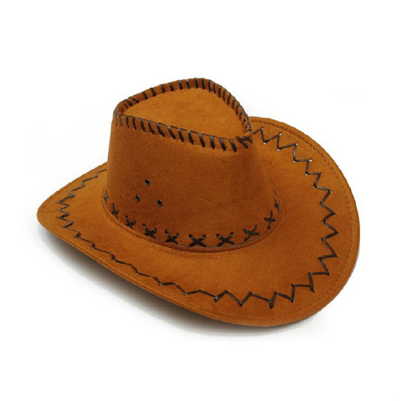 Western American Leather Mexico Cowboy Hat