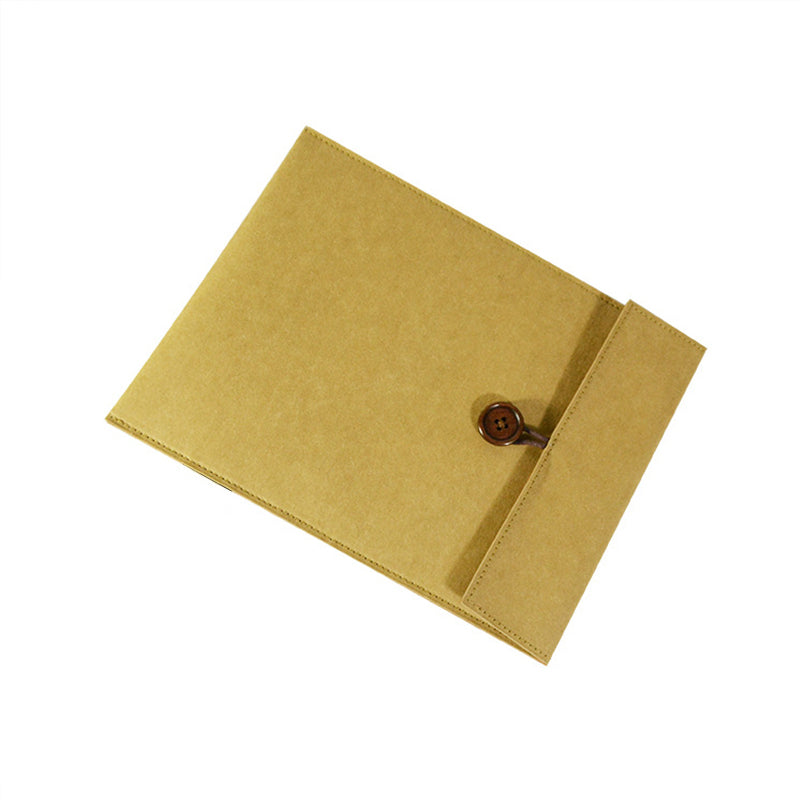 Brown color waterproof kraft paper file holers