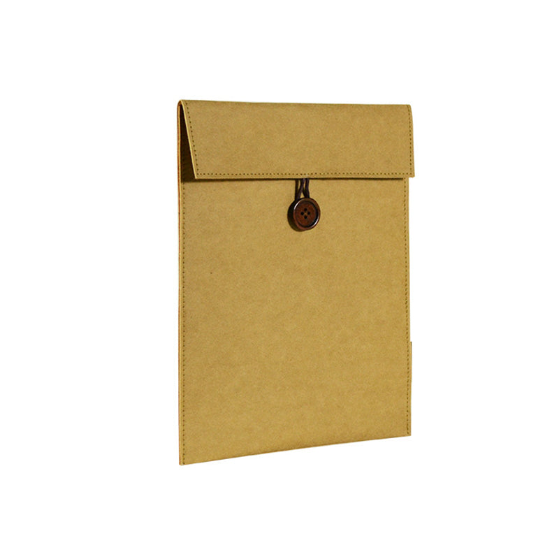 Brown color waterproof kraft paper file holers