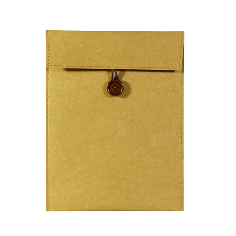 Brown color waterproof kraft paper file holers