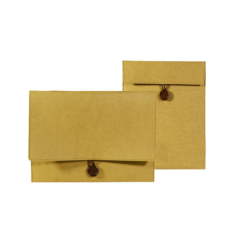 Brown color waterproof kraft paper file holers