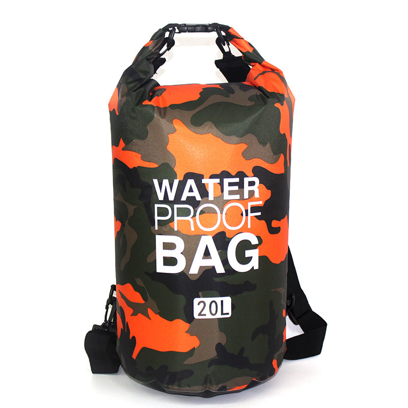 camouflage color PVC dry bags