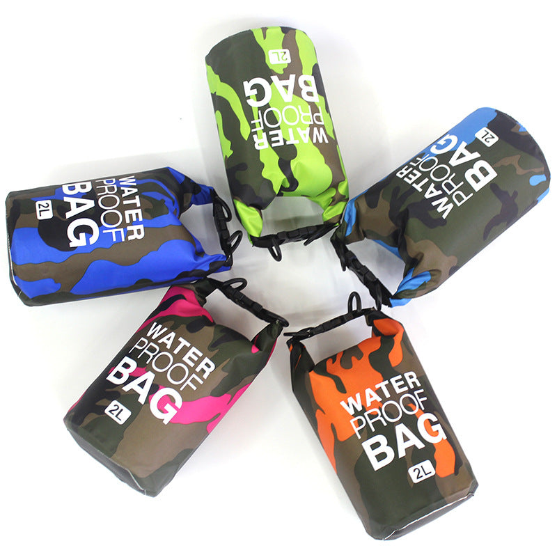 camouflage color PVC dry bags