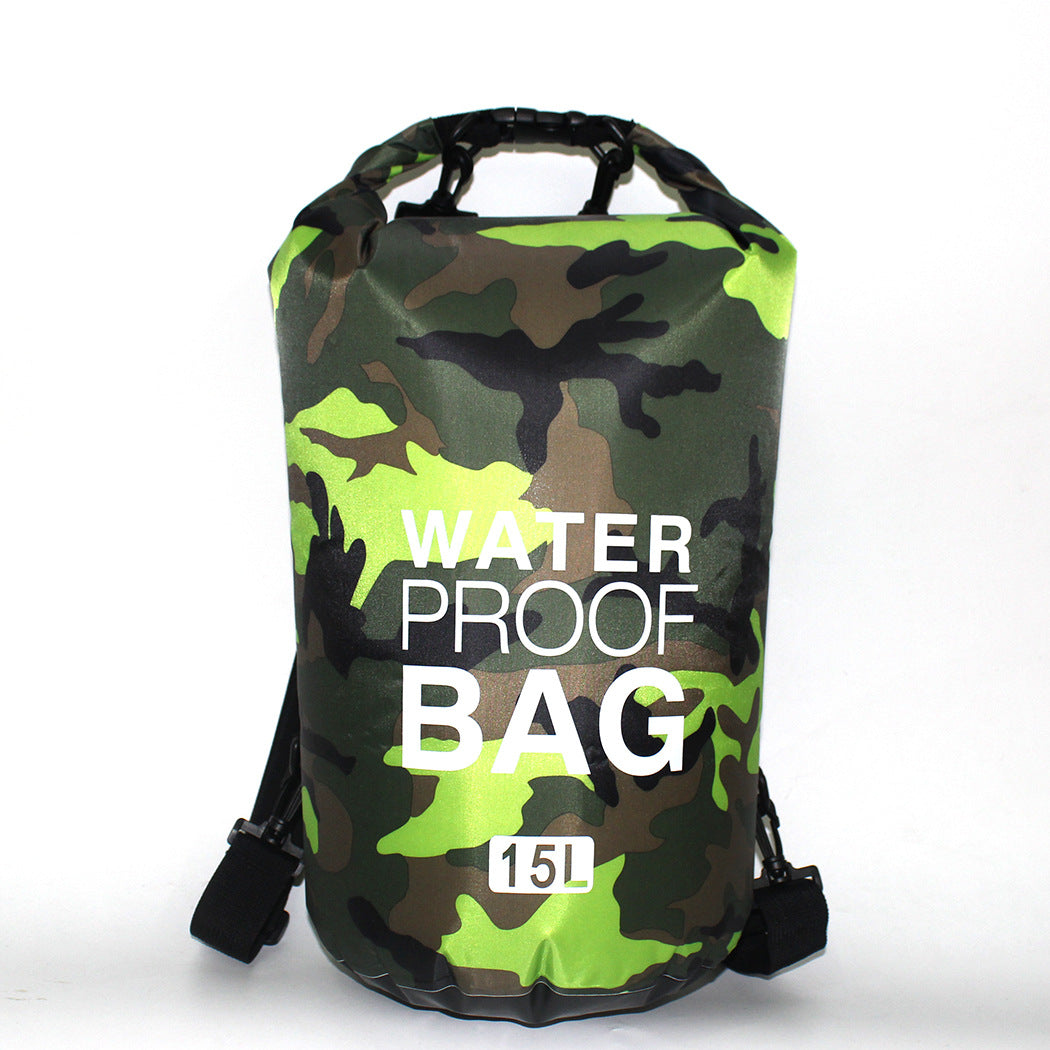 camouflage color PVC dry bags