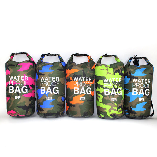 camouflage color PVC dry bags