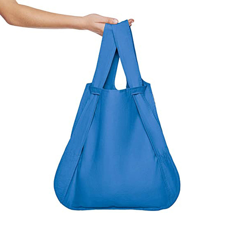 Foldable design canvas materials shopping bags