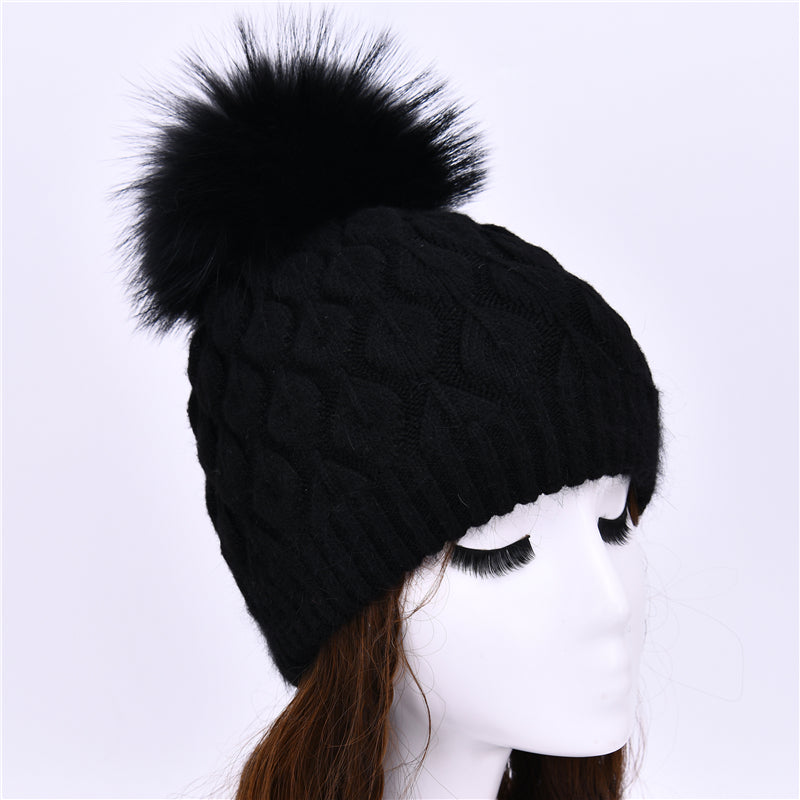 Travel wear cotton knitted hats