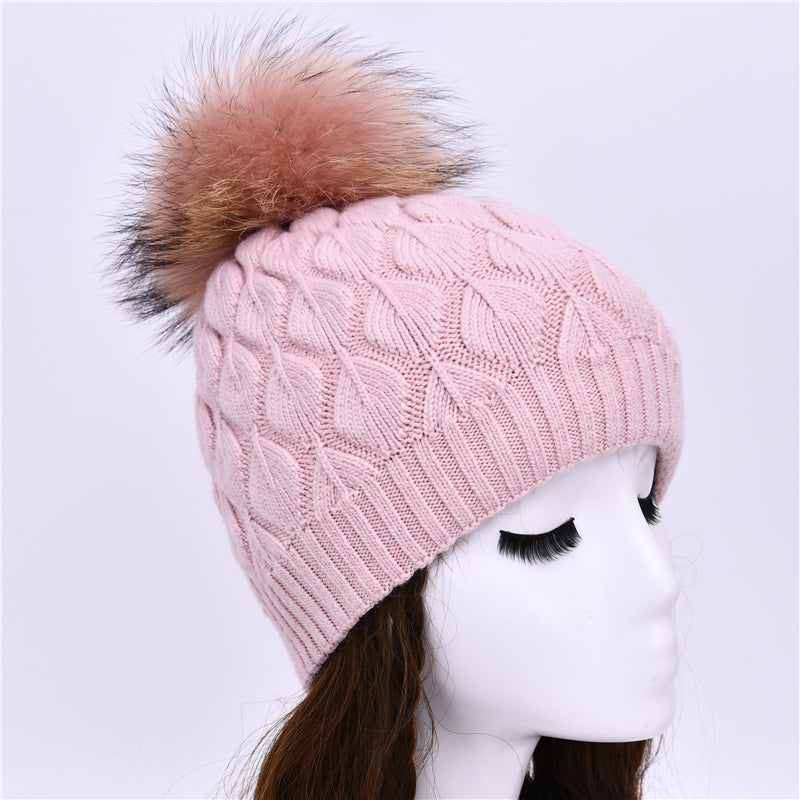 Travel wear cotton knitted hats