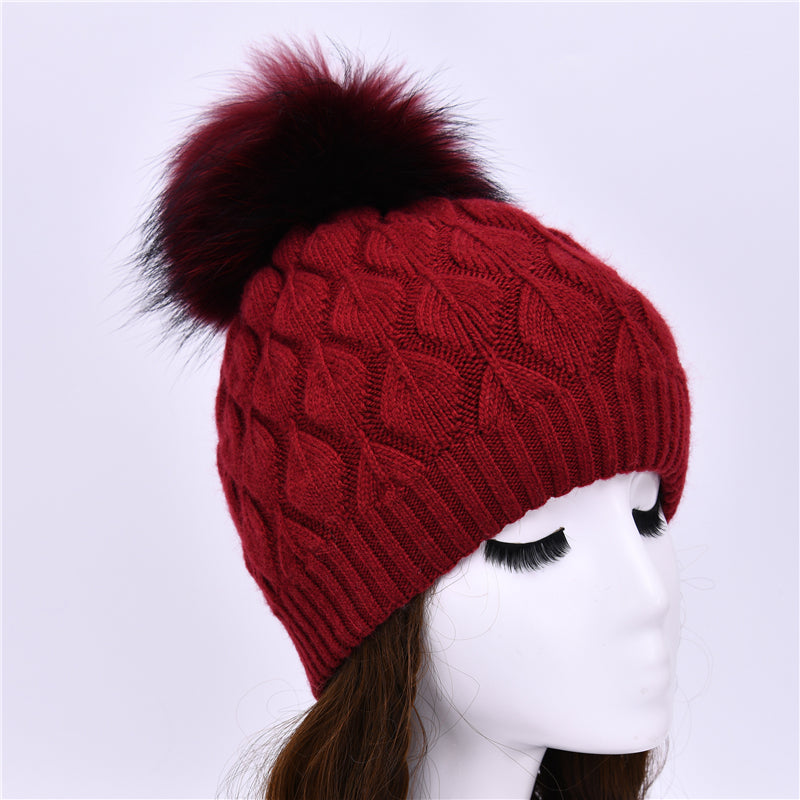 Travel wear cotton knitted hats