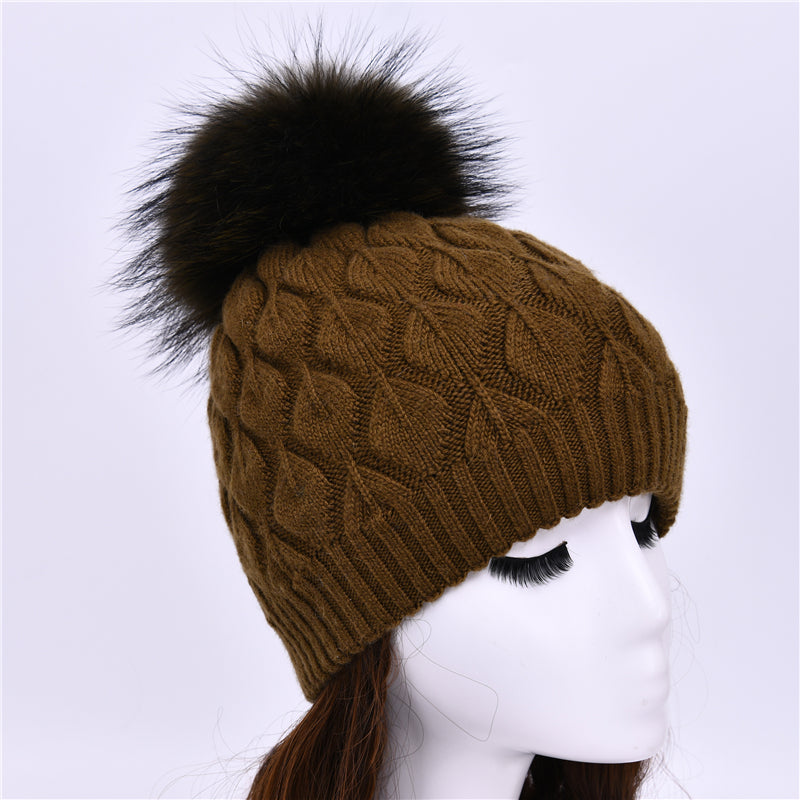 Travel wear cotton knitted hats