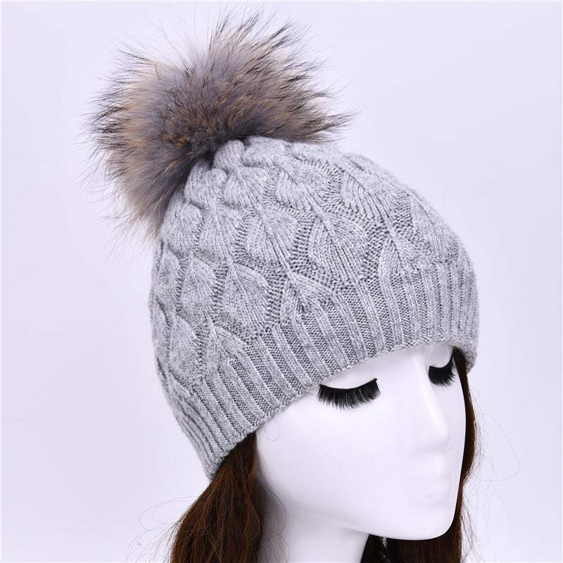 Fashion style lady knitted hats