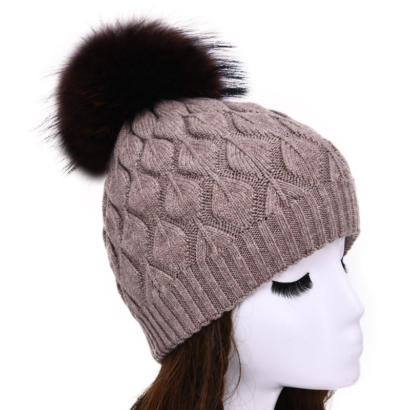 Fashion style lady knitted hats