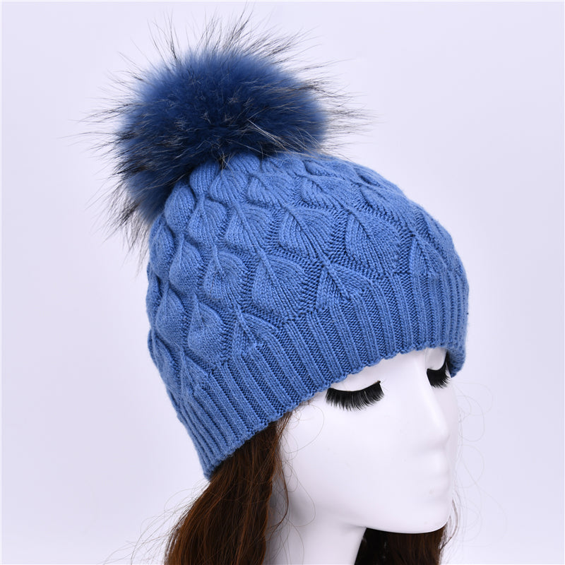 Fashion style lady knitted hats