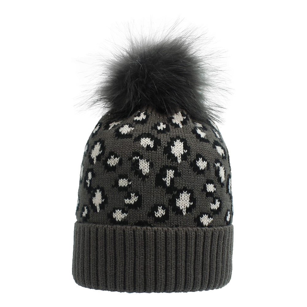 Winter cotton knitted hats