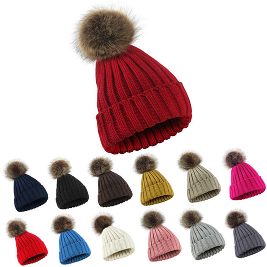 Fashion lady winter knitted hats