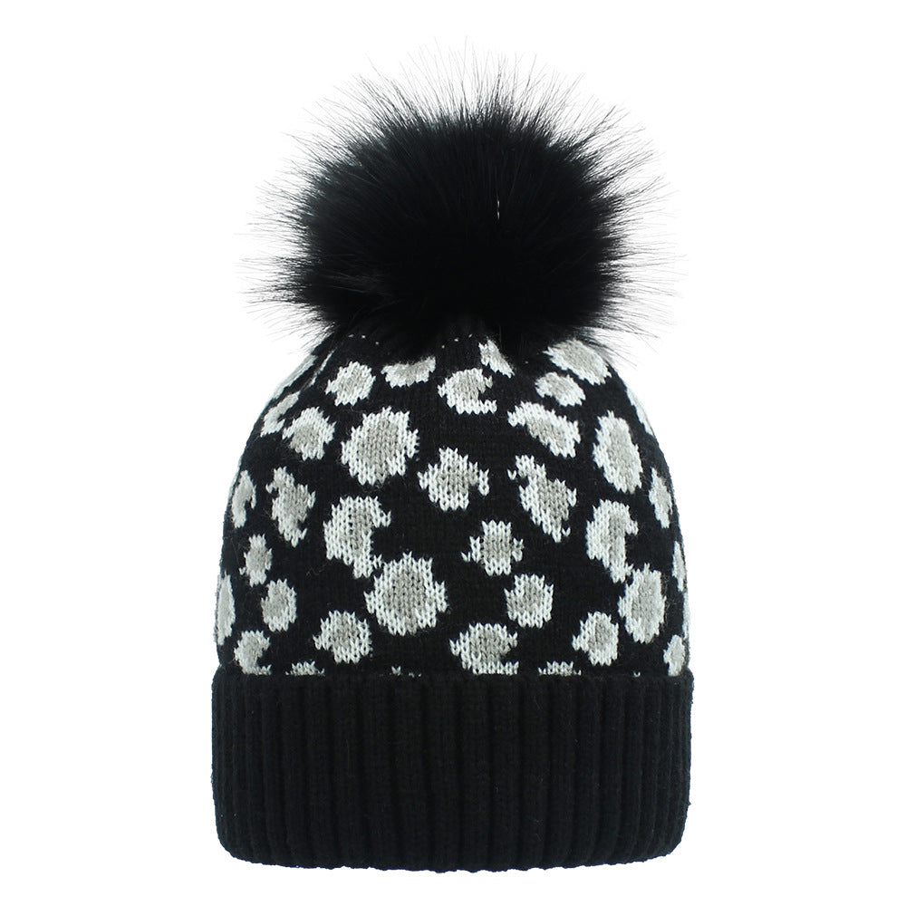 Winter cotton knitted hats