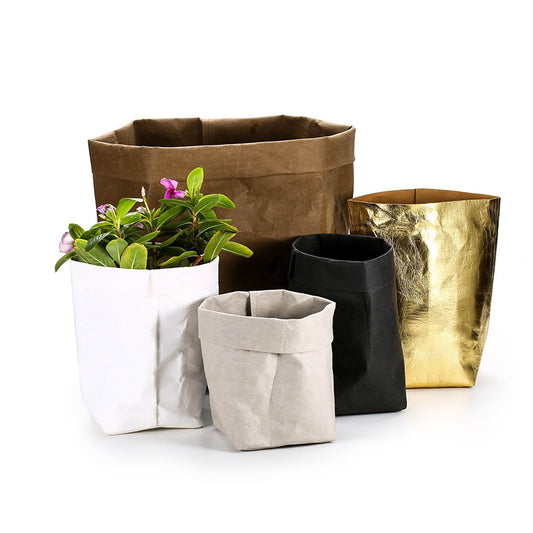 Customized brand kraft paper storage bags