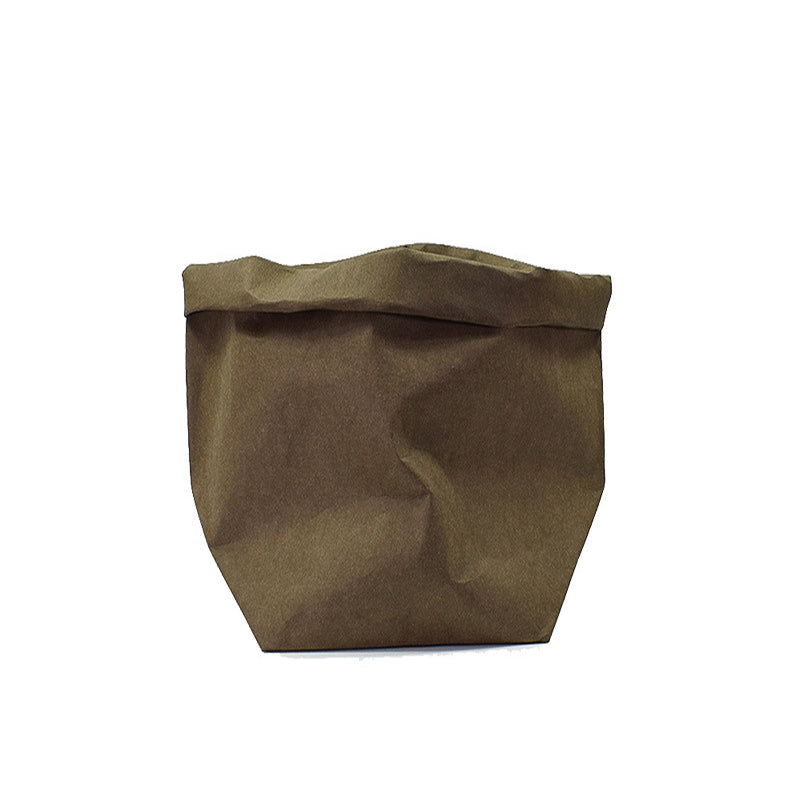 Waterproof kraft paper storage bags