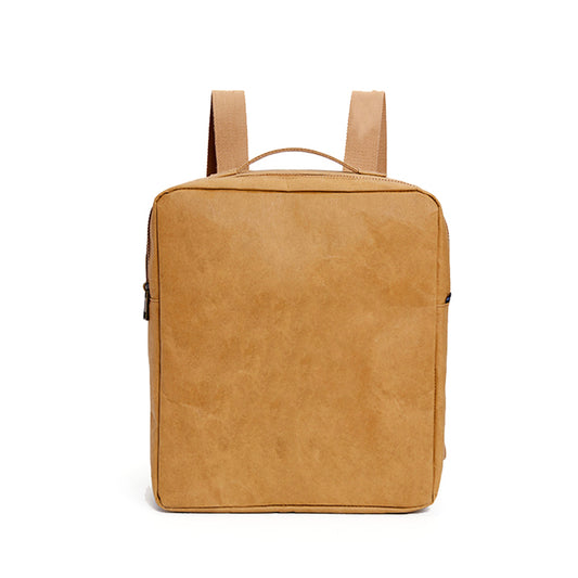 Kraft paper backpack bag