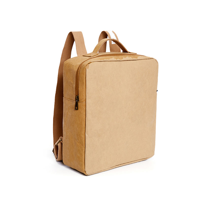 Kraft paper backpack bag