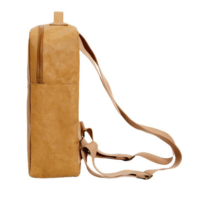 Kraft paper backpack bag