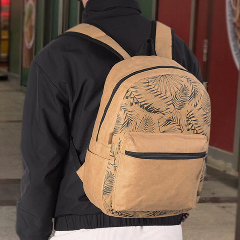 Tyvek paper kraft paper backpack