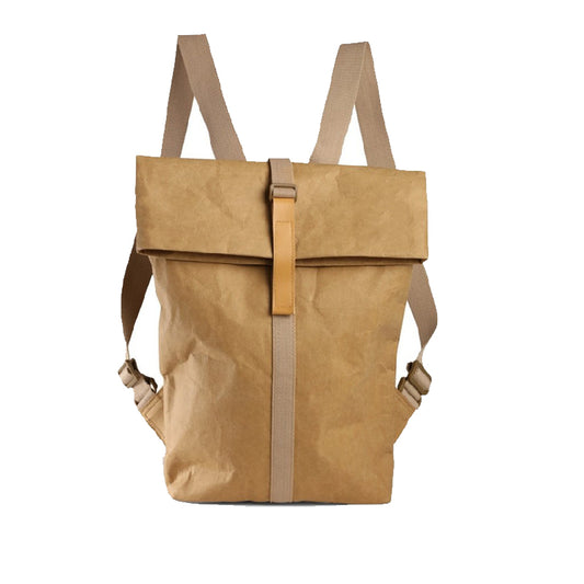 Kraft paper waterproof backpack