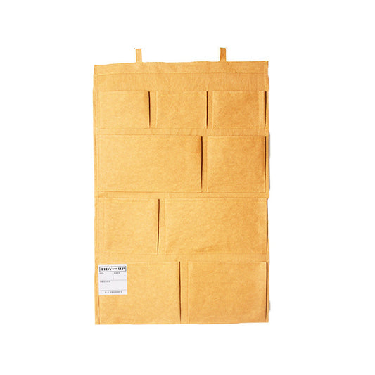 Washable kraft paper storage hanging bags