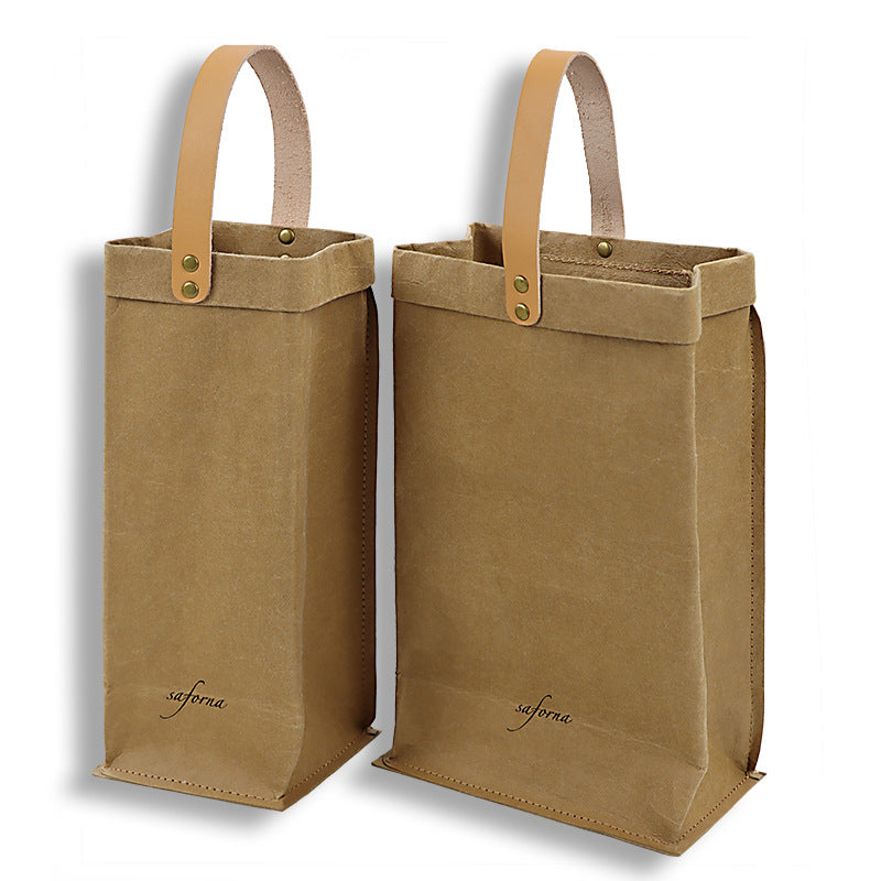 Kraft paper gift package storage bags