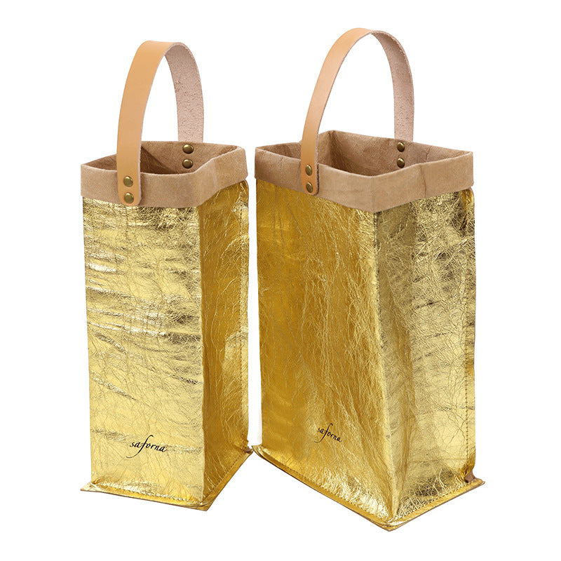 Kraft paper gift package storage bags