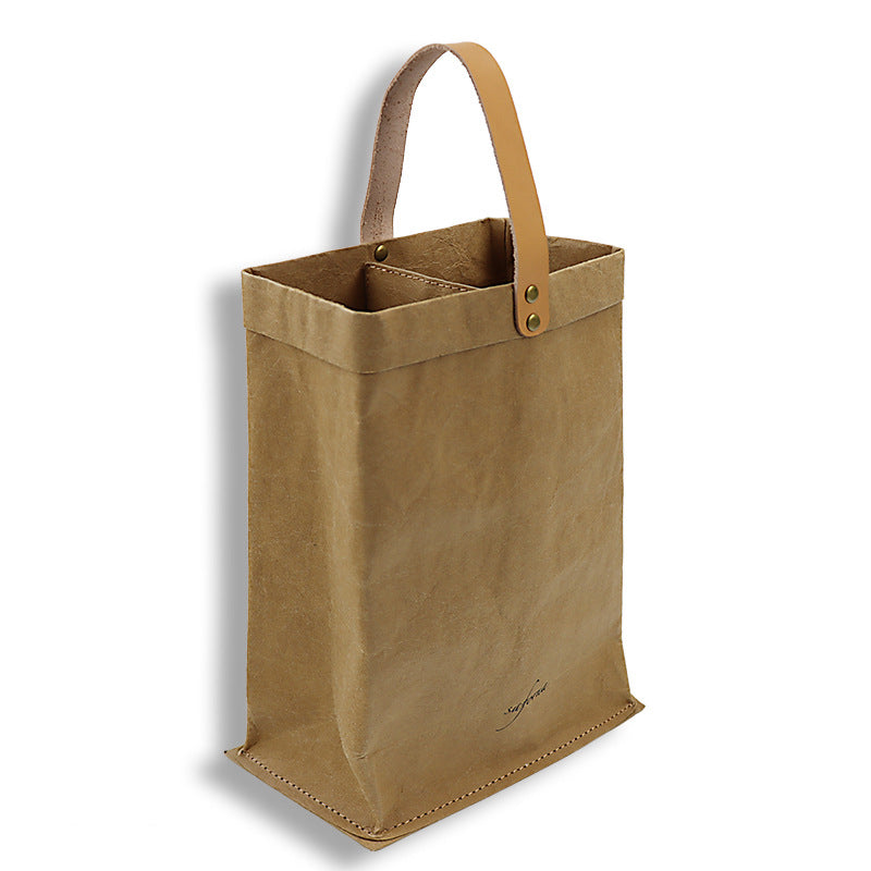 Kraft paper gift package storage bags