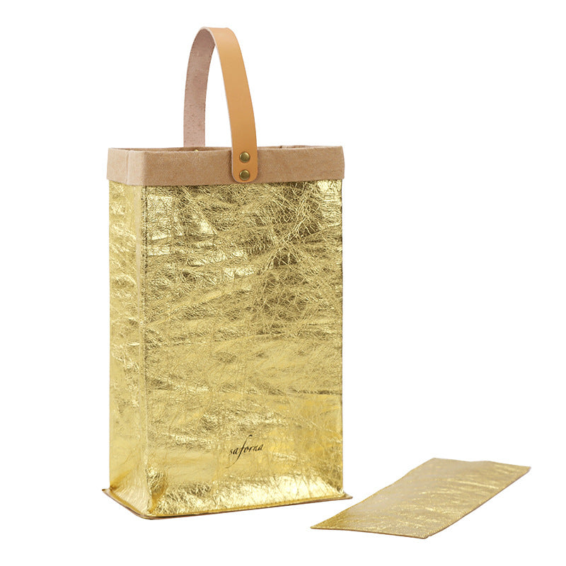 Kraft paper gift package storage bags