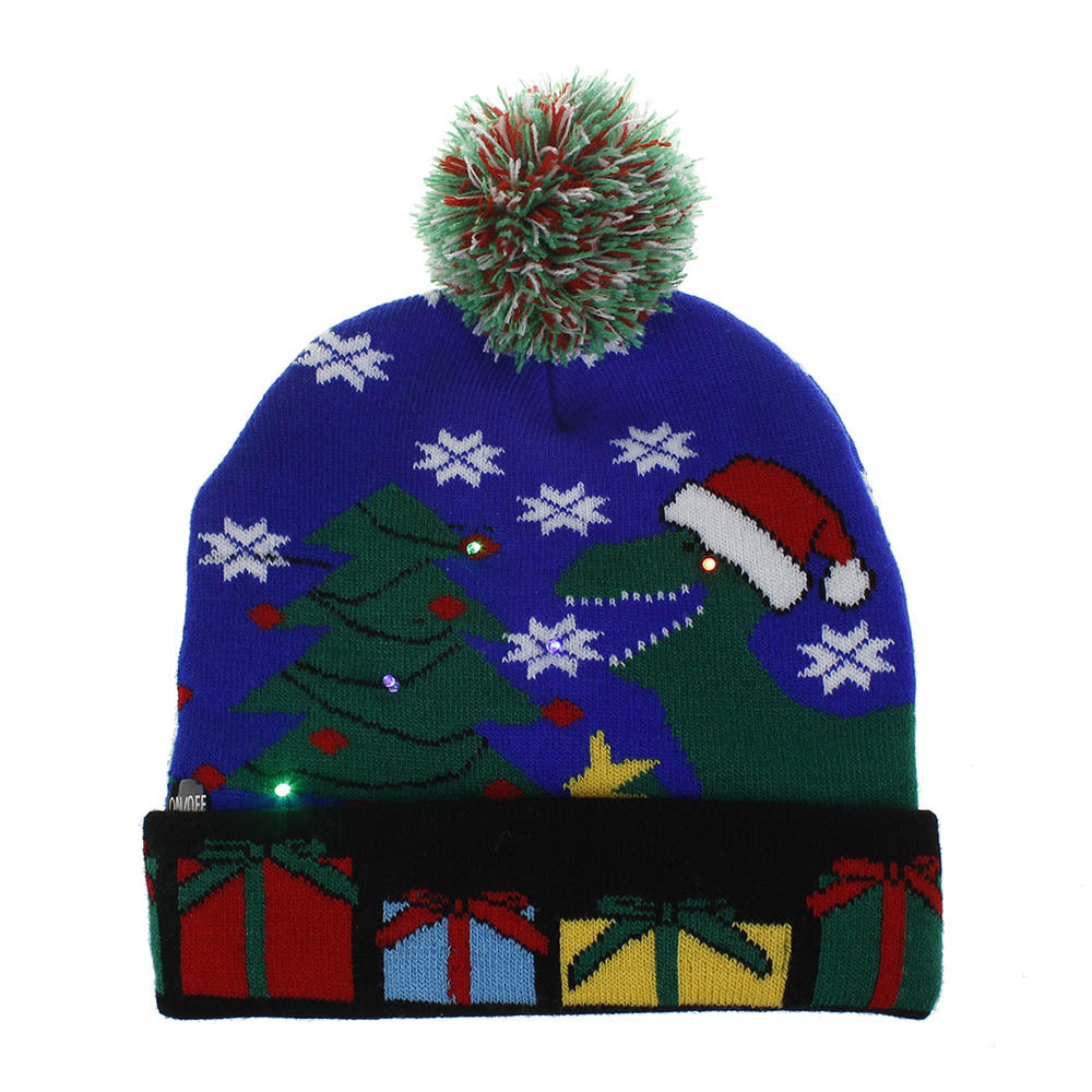 Wool christmas knitted hats