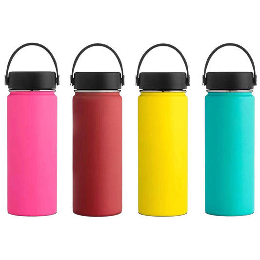 Cycling stainless steel water bottle