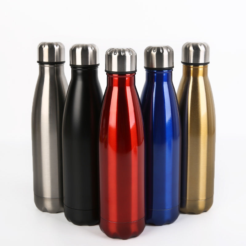 Sport stainless steel water bottles