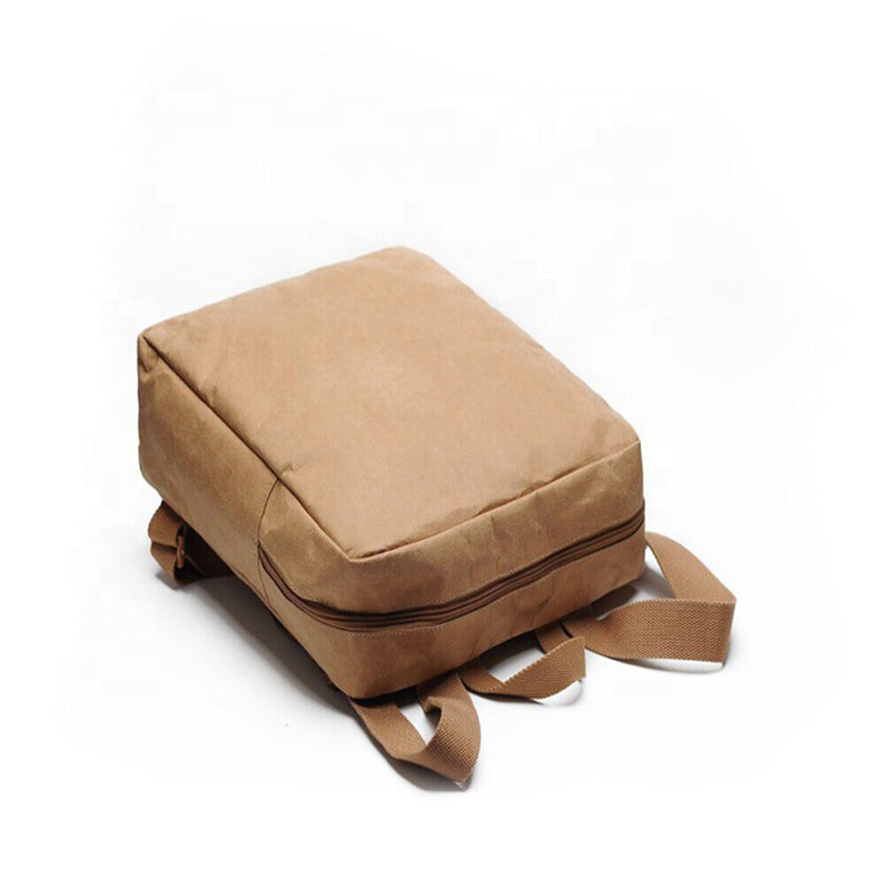 Kraft paper backpack bag