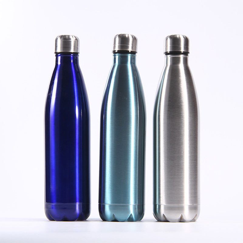 Sport stainless steel water bottles