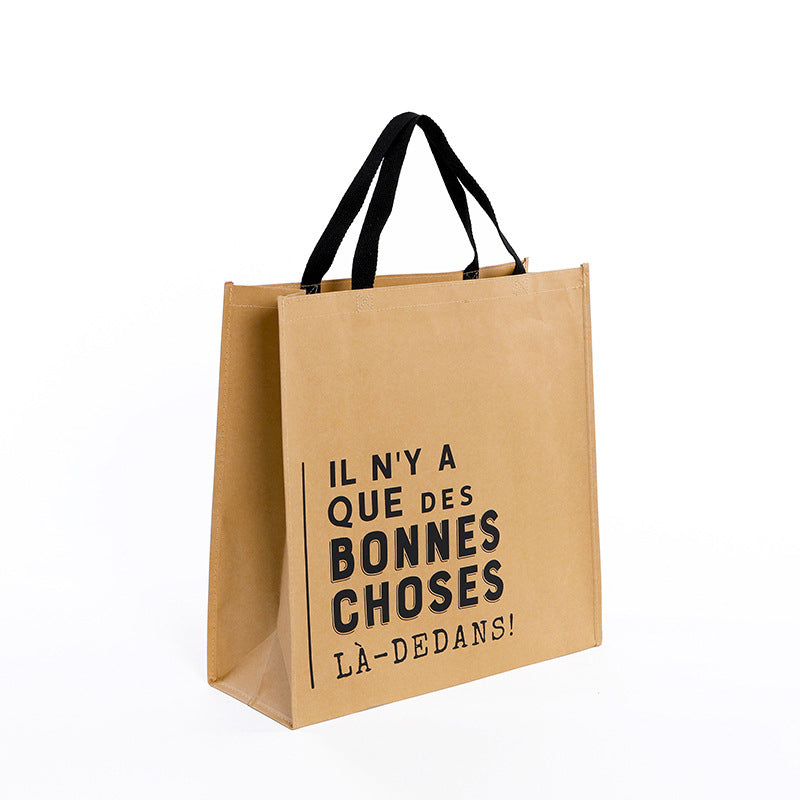 Kraft paper cooler bags insulated bags